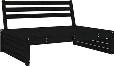 Houten Tuinbank 120x80 cm - Massief Grenenhout - Buitenbank voor Tuin, Balkon of Park