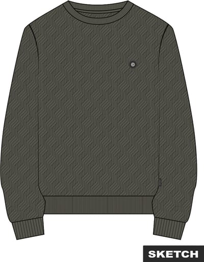 JACK&JONES - JCOGEO SWEAT CREW NECK SMU PLS - Jongens - Sweaters