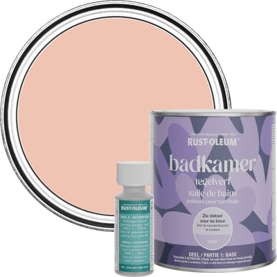 Rust-Oleum Roze Badkamer Tegelverf Matt - Koraal 750ml