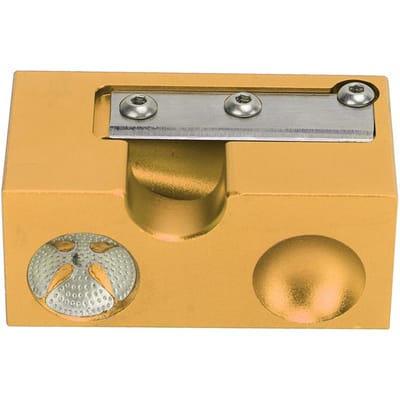 Keu Tip Trimmer Vormer Multifunctioneel Aluminium Roestvrij Staal Keu Tip Trimmer Mes voor Biljart goud