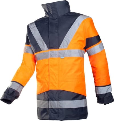 Sioen SKOLLFIELD jas 41 03010163 - HV Oranje/Donkerblauw - L