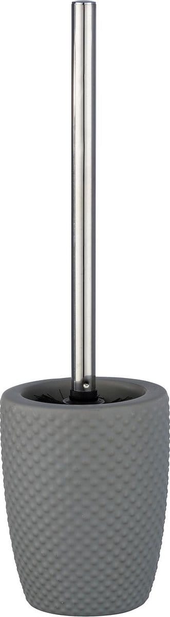 Wenko Toiletborstel Met Houder Punto 41 Cm Keramiek Grijs