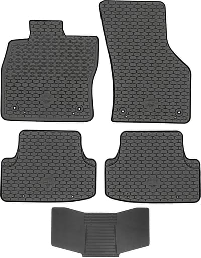 Max-Dywanik Gumárny-Zubří - Rubbermatten - Audi/Seat/VW - Zwart - 63x32 cm