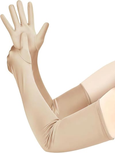 Elegante Satijnen Opera Handschoenen – Lange Avondhandschoenen voor Vrouwen in Vintage Stijl voor Halloween Kostuums, Gemaskerde Bals, Bruiloften en Feestelijke Gelegenheden