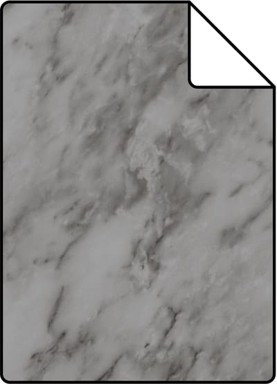 Proefstaal Origin Wallcoverings behang marmer grijs - 26,5 x 21 cm - 347391-S