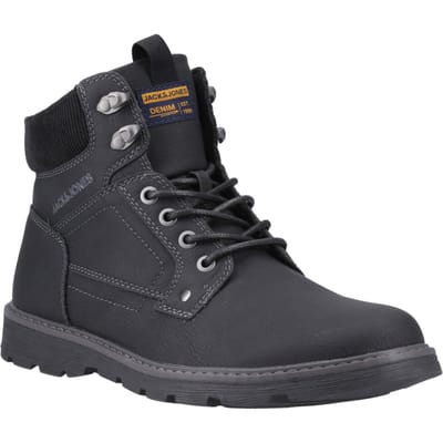 Jack & Jones Stratford Polyurethaan Heren Antraciet Laarzen