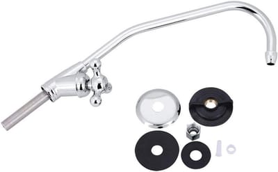 Kraan voor omgekeerde osmose, 1/4 inch, chroom, waterfilter, drinkwater, geschikt voor filtratiesystemen