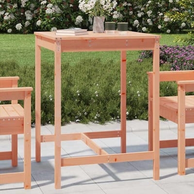 vidaXL - Tuintafel - 82,5x82,5x110 - cm - massief - douglashout