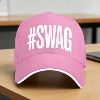 #Swag Zon Baseballpet Zomer Vintage Hip Hop Petten Voor Unisex Mannen Buitensporten Baseballpetten One Size white