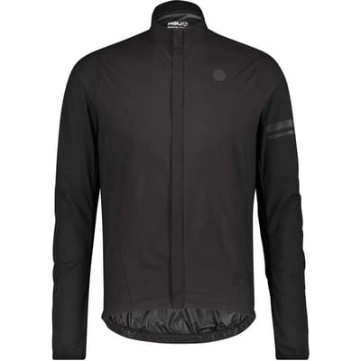 AGU Storm Breaker Fiets Regenjas Essential Heren Opvouwbaar - Zwart - XXXL