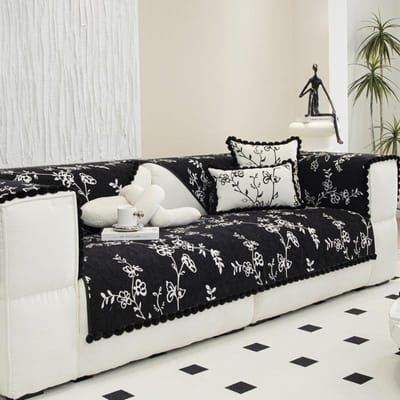 Chenille Bankkussen Pluche Bol Bankhoes Nieuw Vier Seizoenen Universeel Ins Wind Bloem Mansha Release Hoes 70*70cm