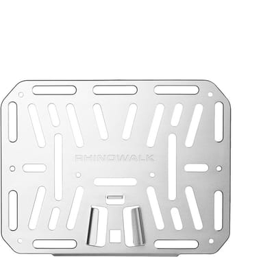 Vouwfiets DIY voordrager Fietstas Basisadapter Geïntegreerde aluminium voorbeugel voor donkergrijze kleur