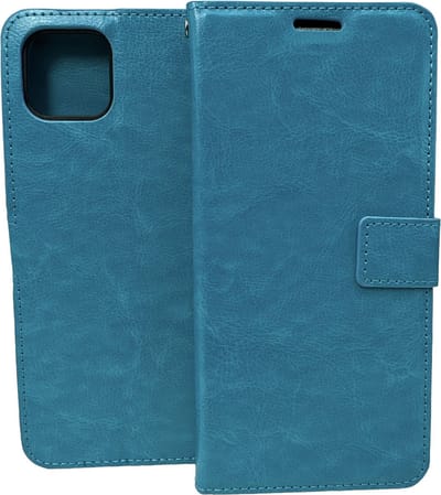 Portemonnee Book case Hoesje Geschikt voor: Oppo A73 5G & A53 5G - Turquoise