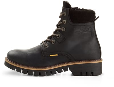 camel active Veterschoenen met profielzool - Maat womenswear-36 - Zwart