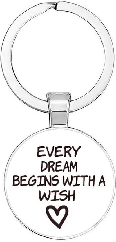 Akyol - Every dreams begins with a wish - sleutelhanger - dromen - wens - verrassing - cadeautje