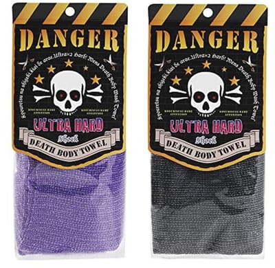 Exfoliërend washandje voor een diepe reiniging - Set van 2 stuks