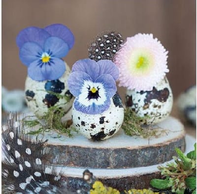Ambiente - Servetten - Flower in Eggs - 33 x 33 cm - Pasen - Voorjaar