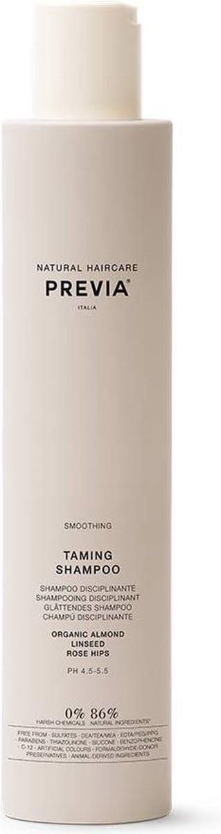 Previa Natural Haircare Smoothing Taming Shampoo Weerbarstig Haar 250ml