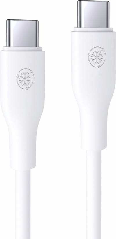 USB C Kabels - Sterk TPE Rubber - 1 Meter - USB-C naar USB-C - 60W Snellader - Universeel - Oplaadkabel - Snoer - Oplader Kabel USBC