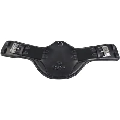 Leren zadeltasband Catago