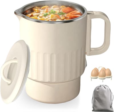 Inklapbare Waterkoker - Reis Waterkoker - Kamperen en Reizen - Automatische Temperatuur - 1 Liter - Roestvrij Staal
