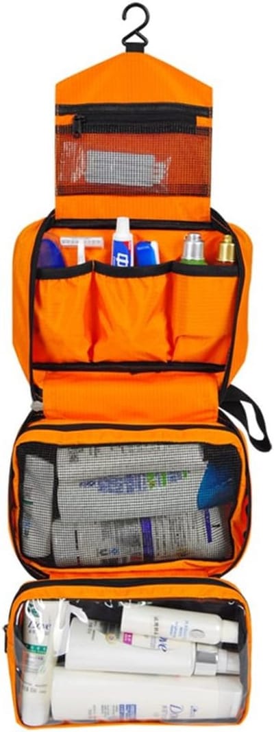 Toilettas met haak - Travel organizer unisex - Toillettas groot hangend - cosmeticatas