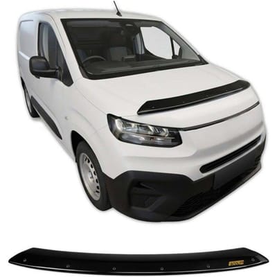 SCOUTT | Motorkap Deflector Bescherming Voor Fiat Doblo Vanaf 2023, Aerodynamisch, Eenvoudige Montage, Geen boren vereist