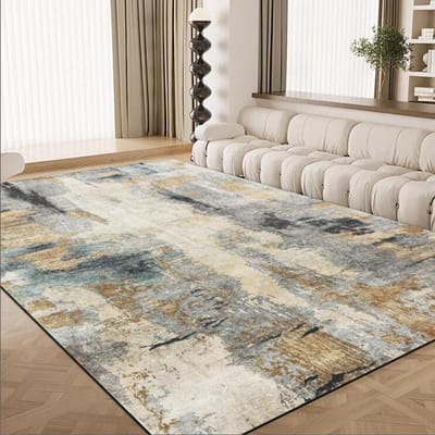 Nordic Woonkamer Tapijt Huisdecoratie Abstract Design Kleed Slaapkamer Decor Area Kleden Wasbaar Antislip Eetkamer Vloermat 80*160cm