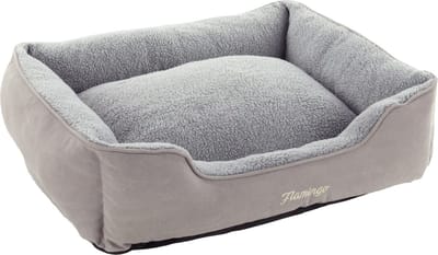 Mand Alisha Rechthoekig Grijs 80x67x22cm