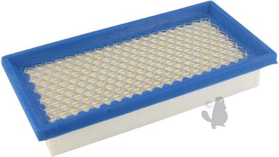 Luchtfilter voor BRIGGS & STRATTON 133400 (5 PK - Industrial Plus). Vervangt origineel: 494511 - L178mm, br: 89mm, H:32mm.