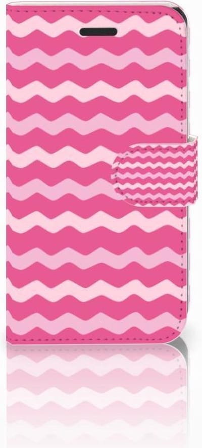 Samsung Galaxy Xcover 3 | Xcover 3 VE Telefoon Hoesje Waves Pink