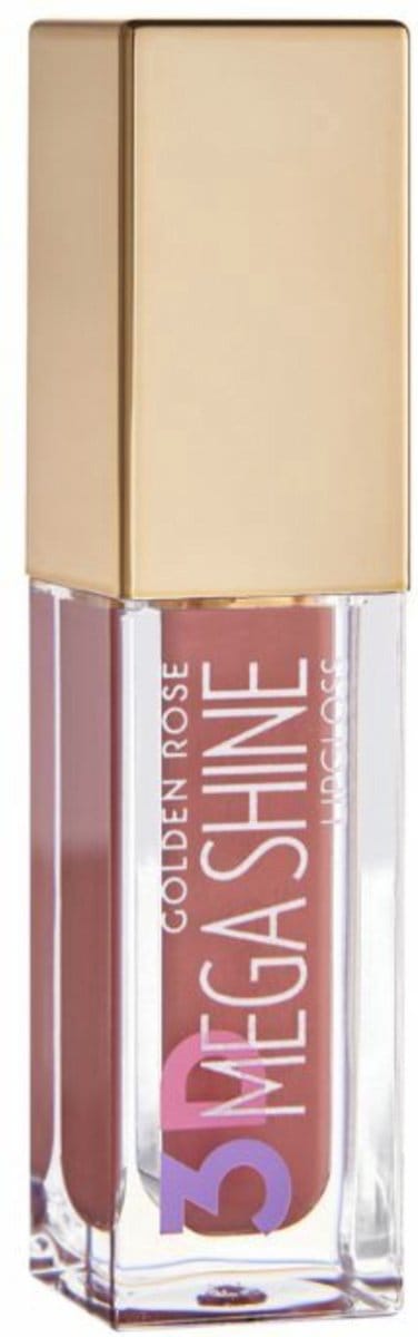 3D MEGA SHINE LIPGLOSS NO:107 Golden Rose Met Vitamine E - VEGAN