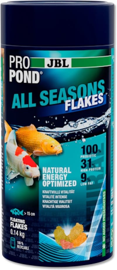 JBL ProPond All Seasons Flakes 140 Gram