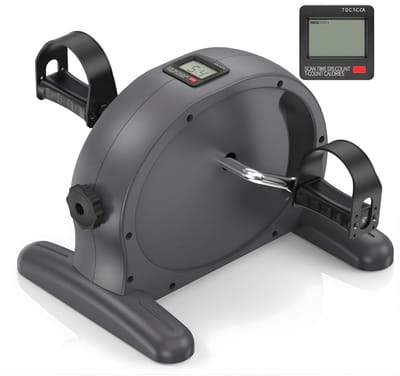 DnA® Stoelfiets - Bureaufiets - Stoelfiets Voor Ouderen - Deskbike - Zwart - 40cm x 40cm x 30cm
