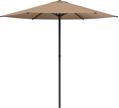 vidaXL - Tuinparasol - 230 - x - 230 - cm - Polyester - Rechthoekig - Taupe