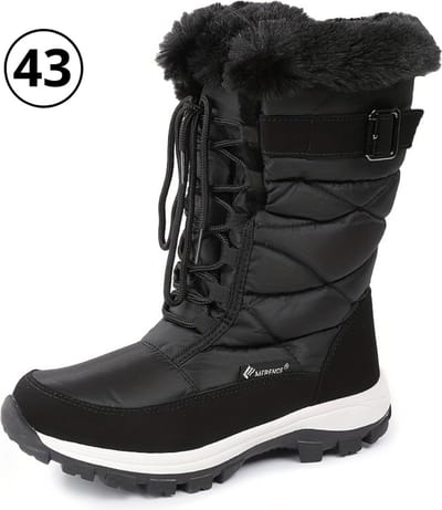 Nivard Snowboots - Sneeuwschoenen - Wintersport Sneeuwboots - Dames - Ski - Ski Gadgets - EU43 - Grafiet
