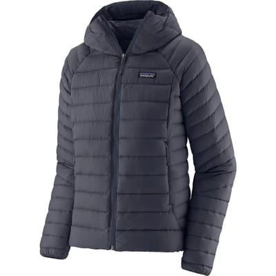 Patagonia Down Sweater Hoody Jas blauw