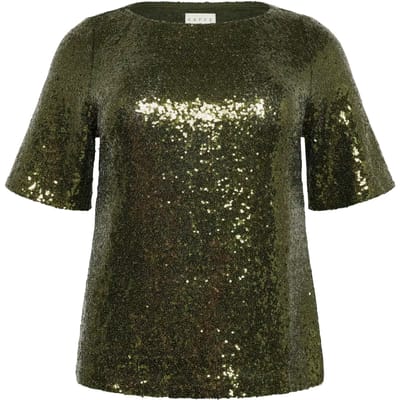 Vrouwenblouse KAFFE Curve Mirana Sequin