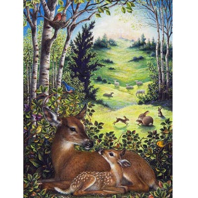 5D DIY Diamond schilderij volledige ronde boor borduren kruissteek 20X30CM beige
