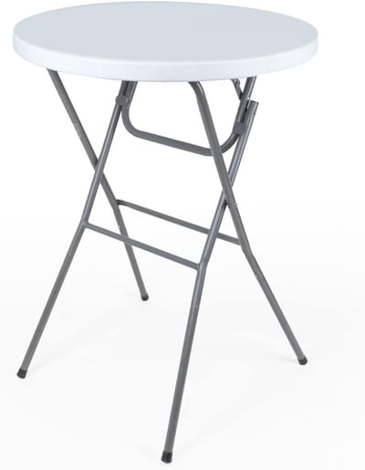 Inklapbare Statafel 80 x 110 cm - Weerbestendige Tuintafel voor Binnen en Buiten