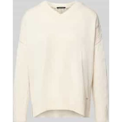 gebreide pullover met V-hals