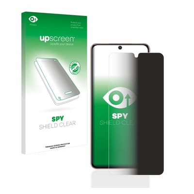 upscreen - privacy screenprotector voor Samsung Galaxy S21 / 5G - Folie Beschermfolie Blauwlichtfilter