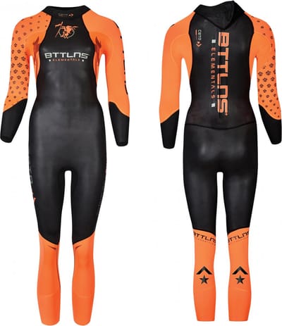 BTTLNS schoolslag wetsuit - zwempak - wetsuit - openwater wetsuit - wetsuit lange mouw dames - Ceto 1.0 - SM