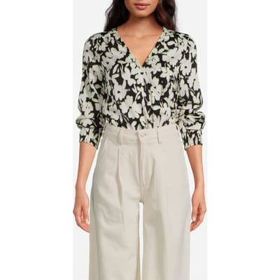 Scotch & Soda Wrap Blouse Black Night Floral Taglia: L | Magliette intime Outlet | Donna | Nero