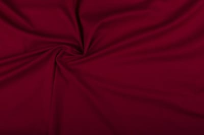 Katoen stof - Bordeaux rood - 10 meter