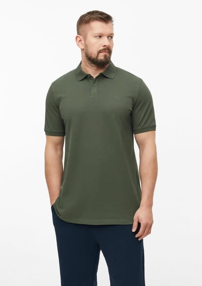 s.Oliver - male - Katoenen piqué polo