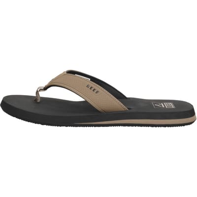 Reef The Layback black/Tan Heren Slippers - Zwart/Cognac - Maat 46
