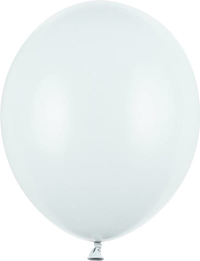Ballon lichtblauw extra sterk (100 st 30 cm)
