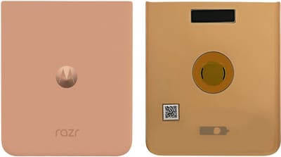 Motorola, Batterij cover voor Motorola Razr 50 Ultra Service Pack, Roze