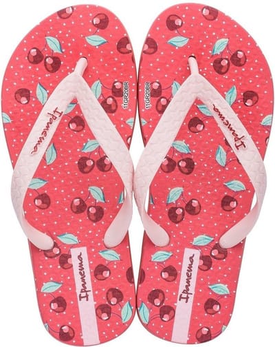 Ipanema Temas Kids Slippers Dames Junior - Red/Pink - Maat 31/32